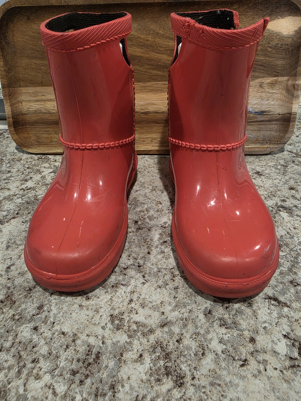 UGG Pink Rain Boots Toddler 7